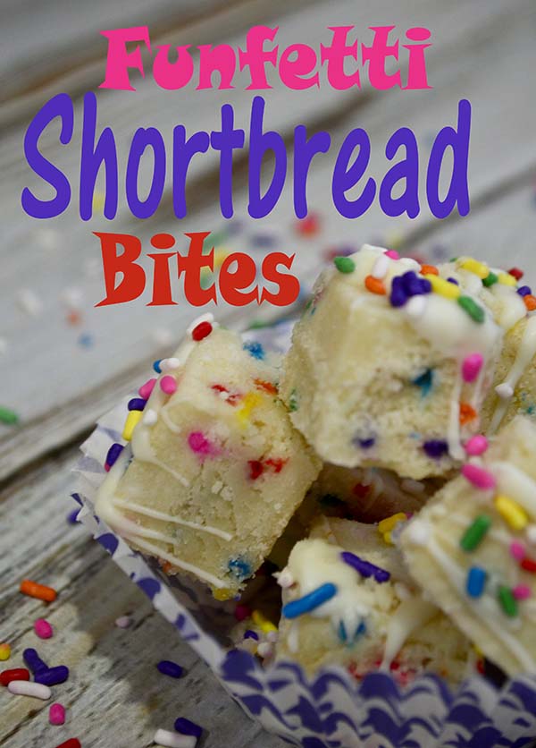 Funfetti Shortbread Bites!! Yummm!! Recipe!