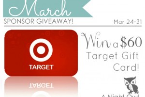 $60 Target Gift Card Giveaway!!