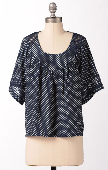 Down East Basic Mini Dot Top