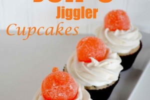 Sugared Pumkin Jell-O Jiggler Cupcakes!!