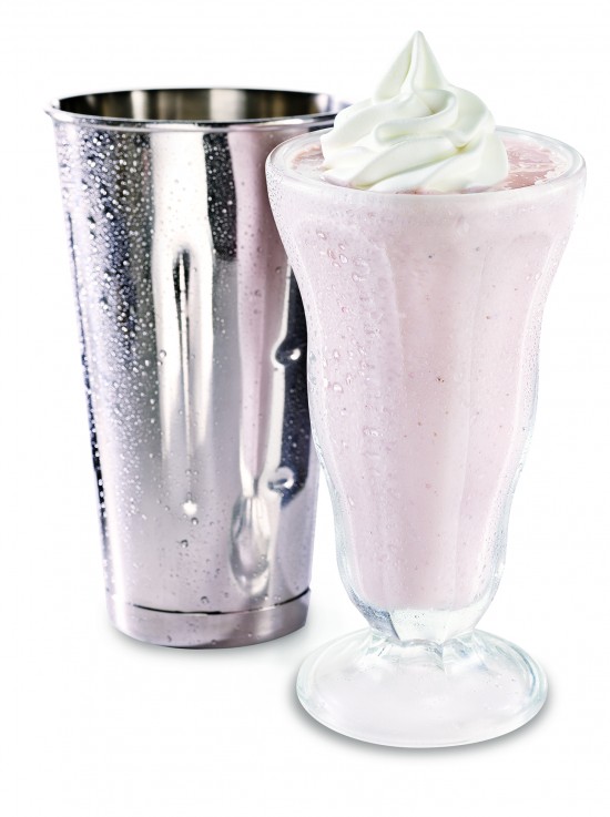 Strawberry Cheesecake MilkShake_With Shaker