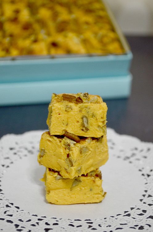 pecan pumpkin pie fudge 2