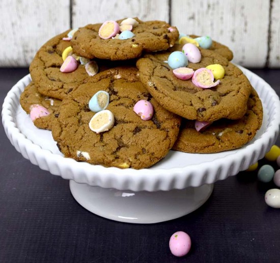 chocolate malted milk cookies 2