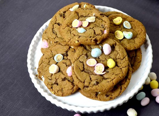 chocolate malted milk cookies 3