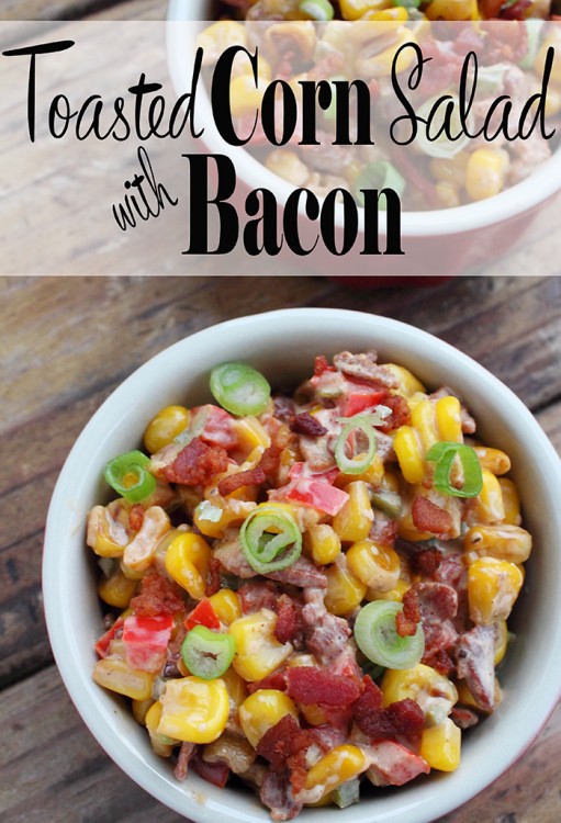 Toasted Corn Salad with Bacon