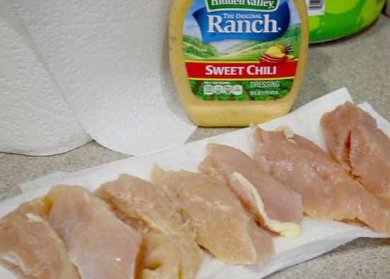 sweet chili ranch chicken strips 1