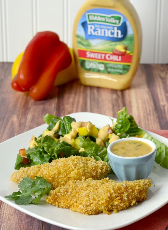 sweet chili ranch chicken strips c