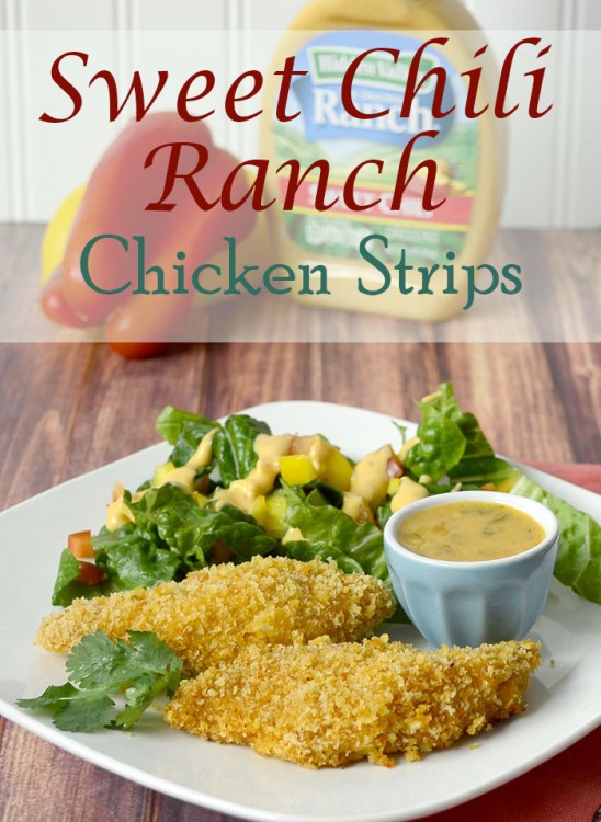 sweet chili ranch chicken strips e