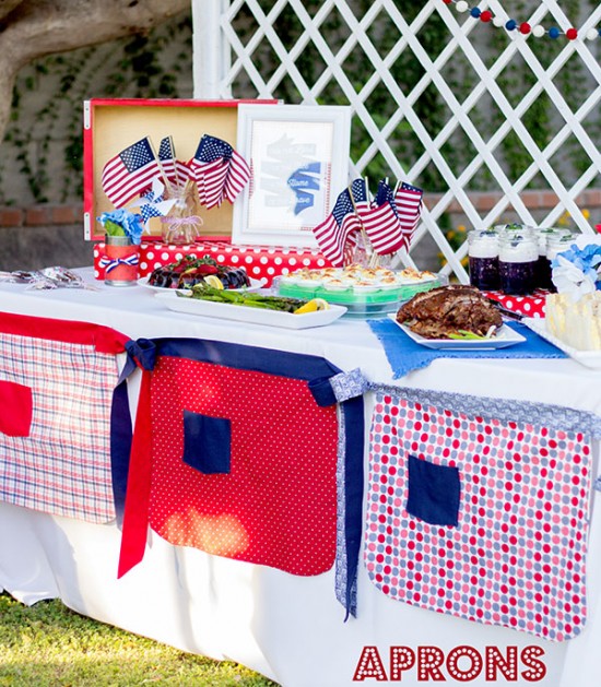 4th of July Aprons
