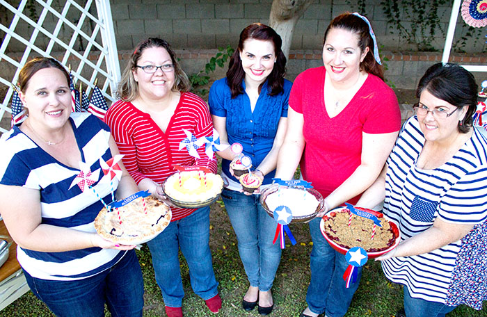 4th of July pies