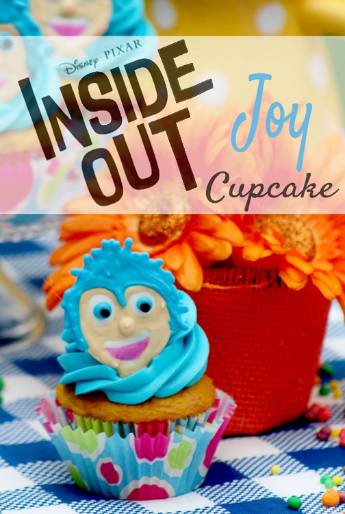 Disney/Pixar's Inside Out Movie Joy Inspired Cupcakes