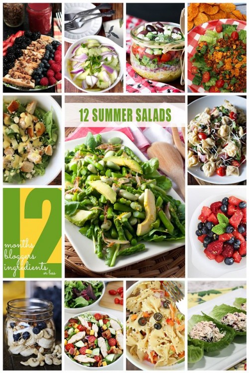 12 bloggers summer salads