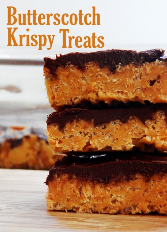 Butterscotch Krispy Treats