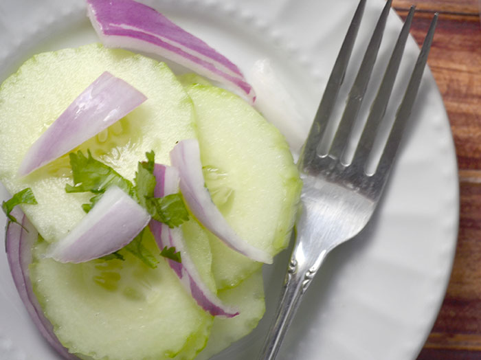 cucumber and onion salad 2