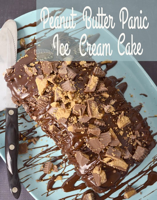 peanut butter panic ice cream cake