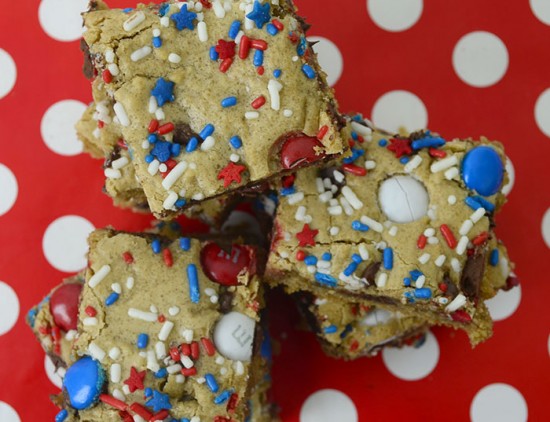 red white and blue blondies 4