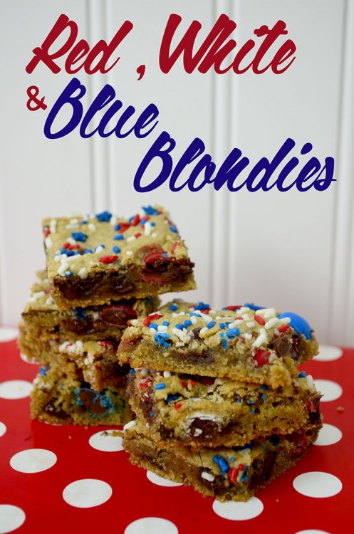 red white and blue blondies hero