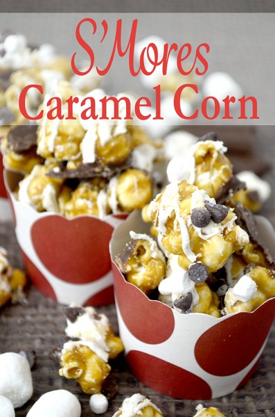 smores caramel corn