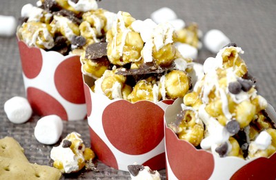 smores caramel corn feature