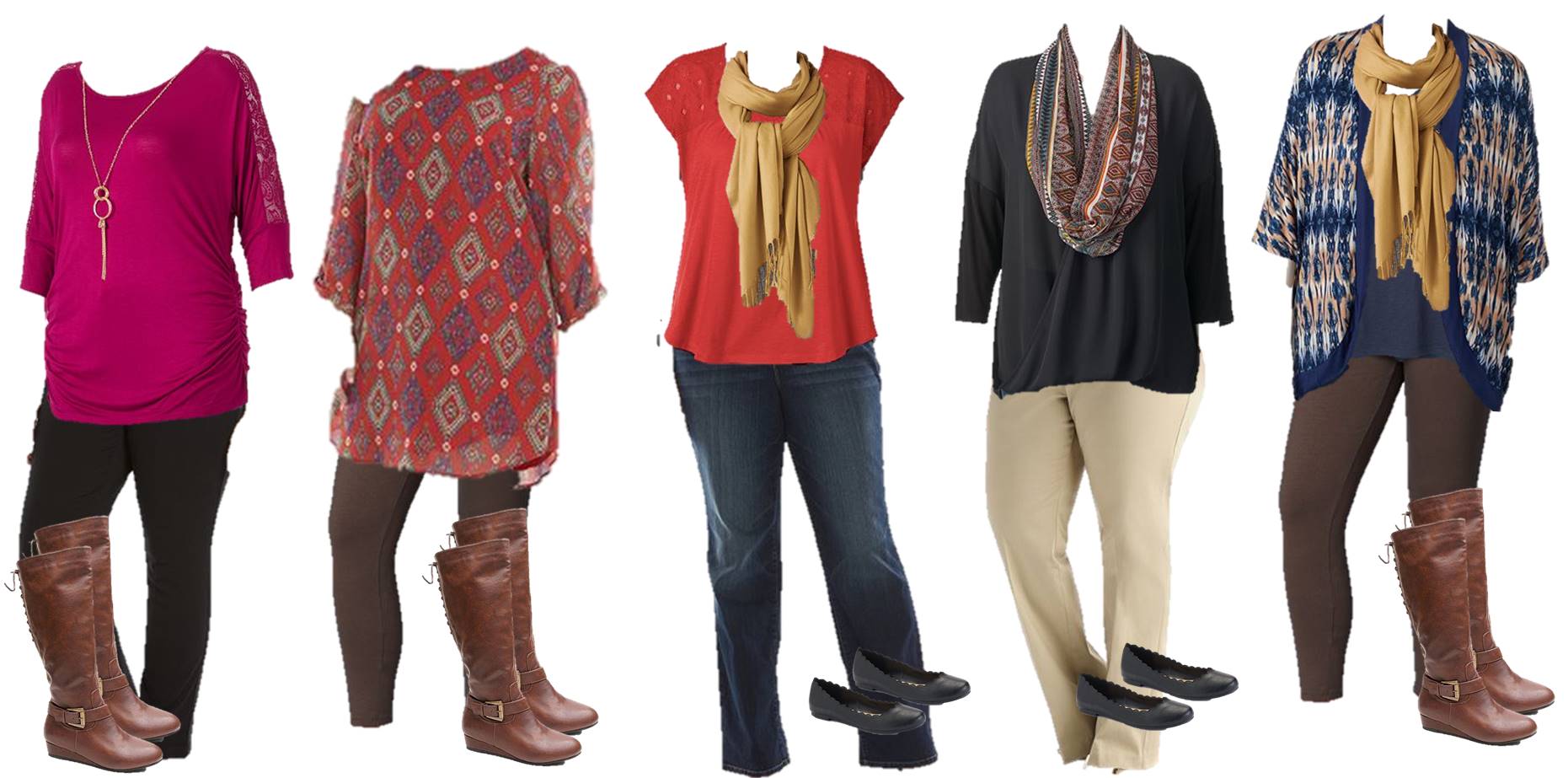 2015 Fall Mix & Match Plus Size Fashion