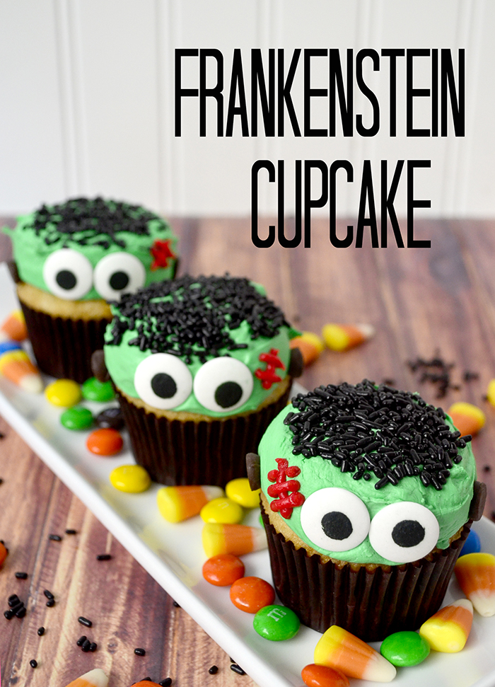 Frankenstein cupcake hero