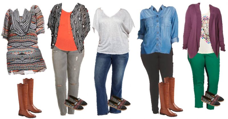 8.31 Mix & Match - Target Plus Size Fall Styles 1-5