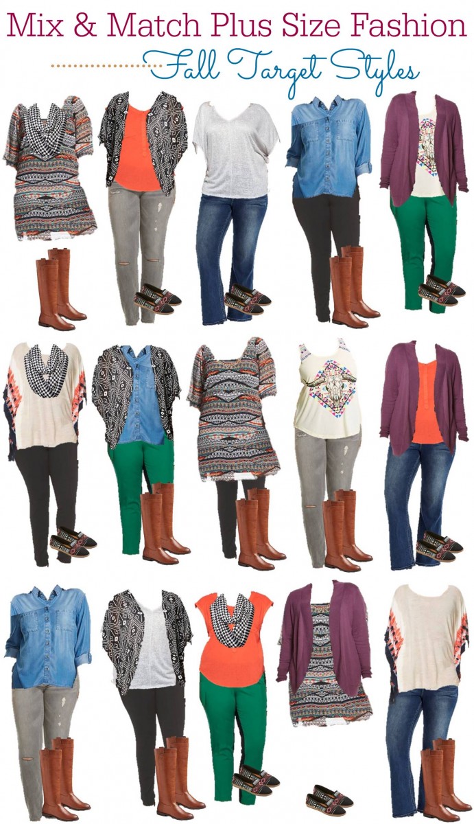 8.31 Mix & Match - Target Plus Size Fall Styles VERTICAL