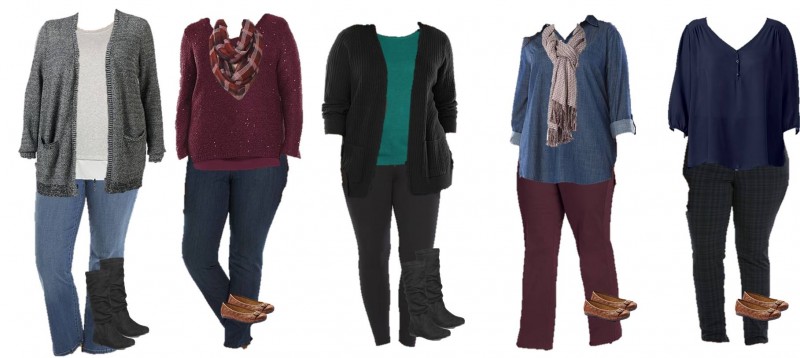 11.13 Mix & Match Plus Size - Jewel Tones 1-5