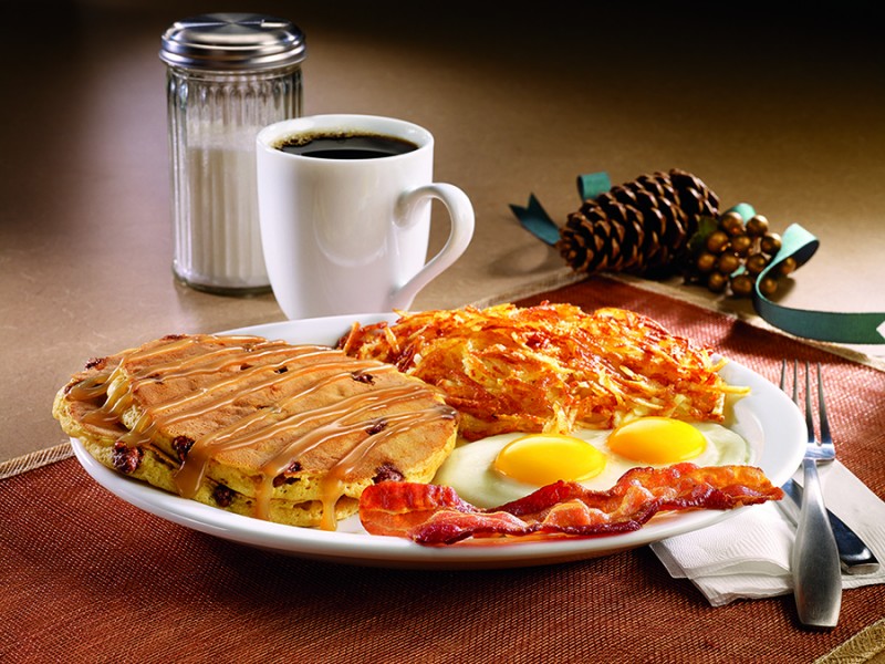 Pumpkin Pecan Pie Pancake Breakfast