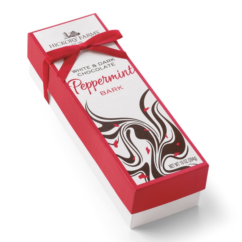 hickory farms peppermint bark