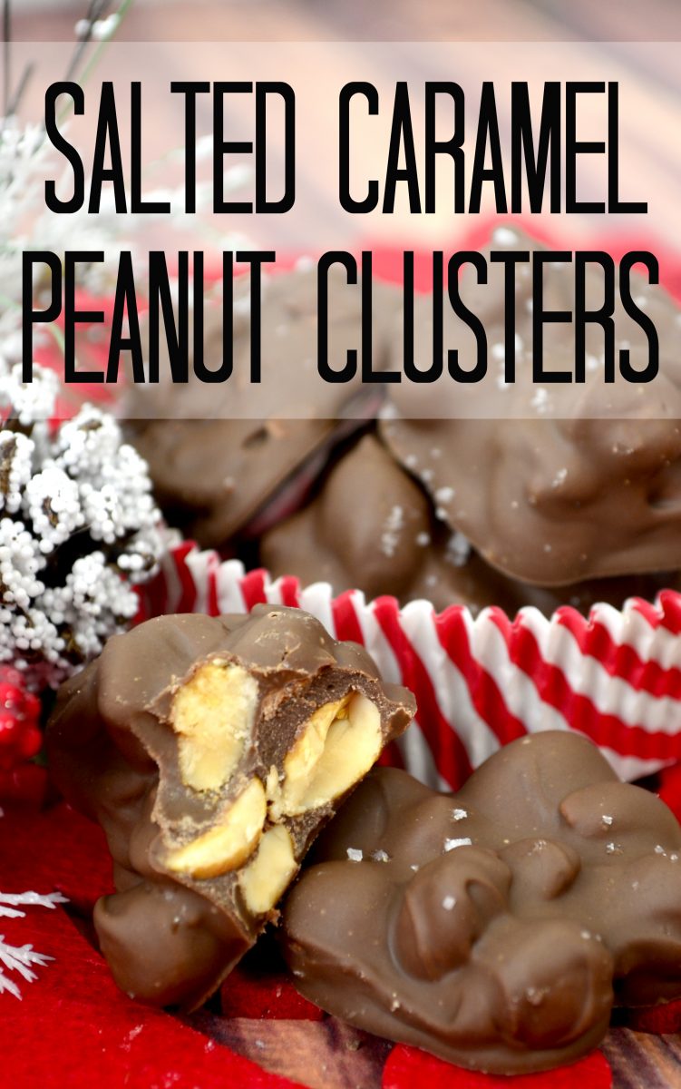 salted carmel peanut clusters 2