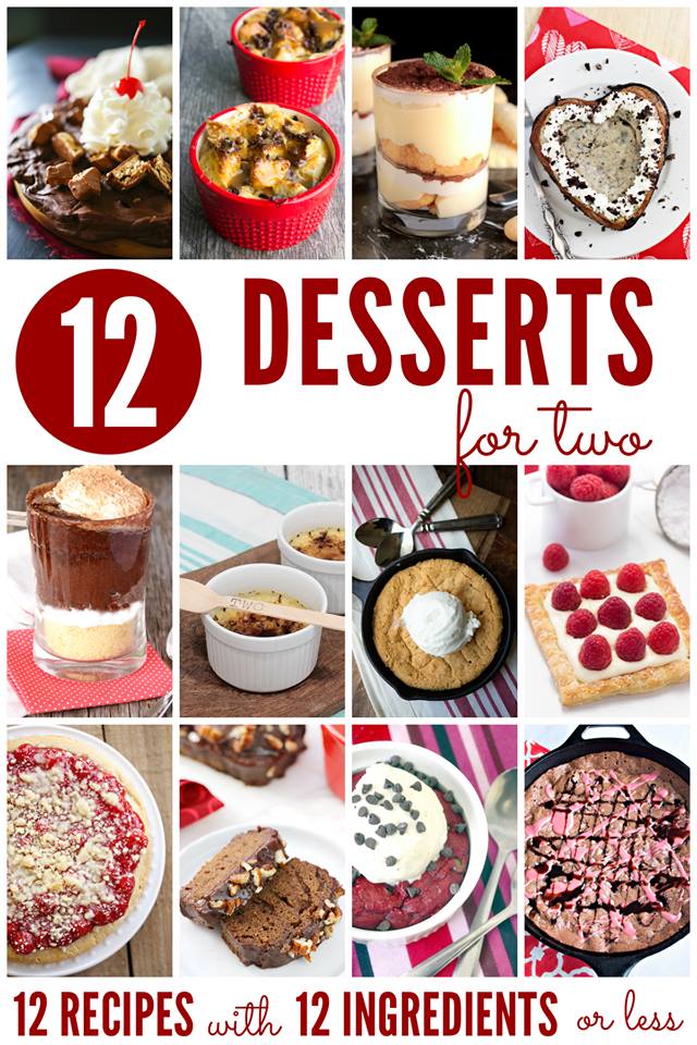 desserts for 2