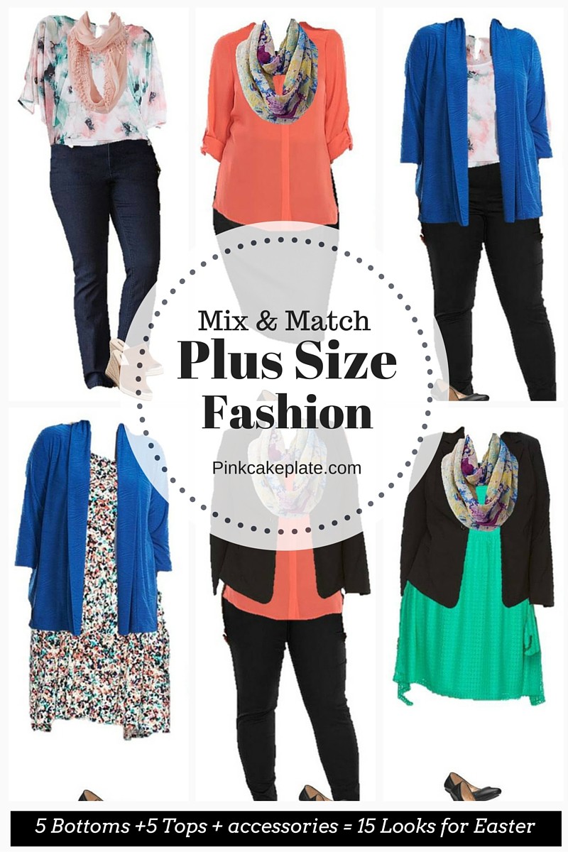 Mix & Match Plus Size Fashion pinkcakeplate dot com