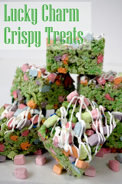 lucky Charm Crispy Treats