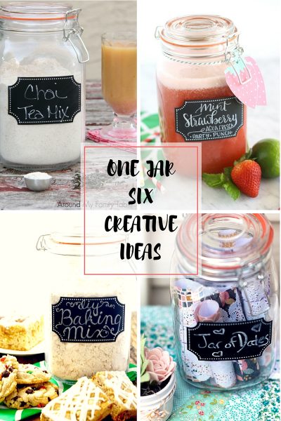 One Jar Six Creative Ideas