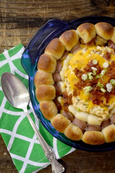 Cheesy Bacon Party Dip b