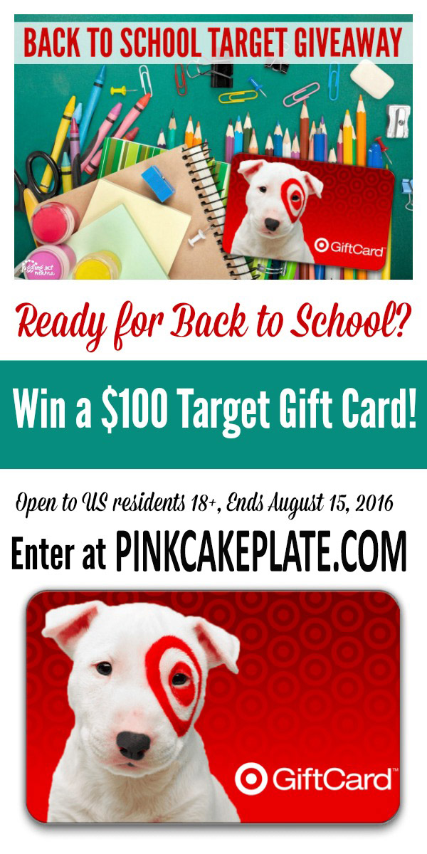 Ready for Back to School $100 Target Back to School Giveaway