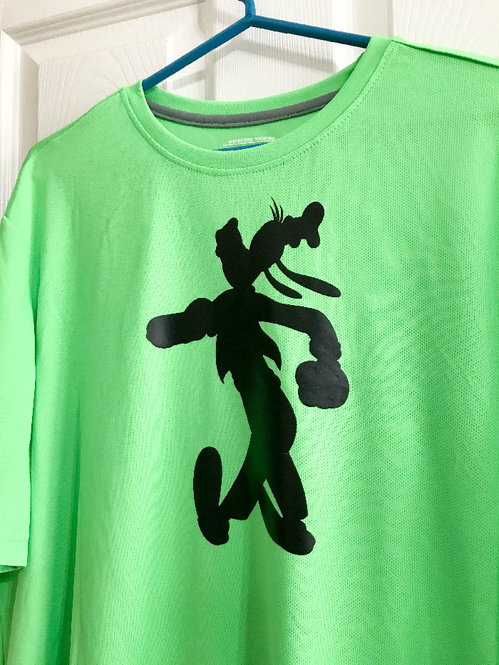 Iron On Vinyl 101 Disney Goofy T-Shirt