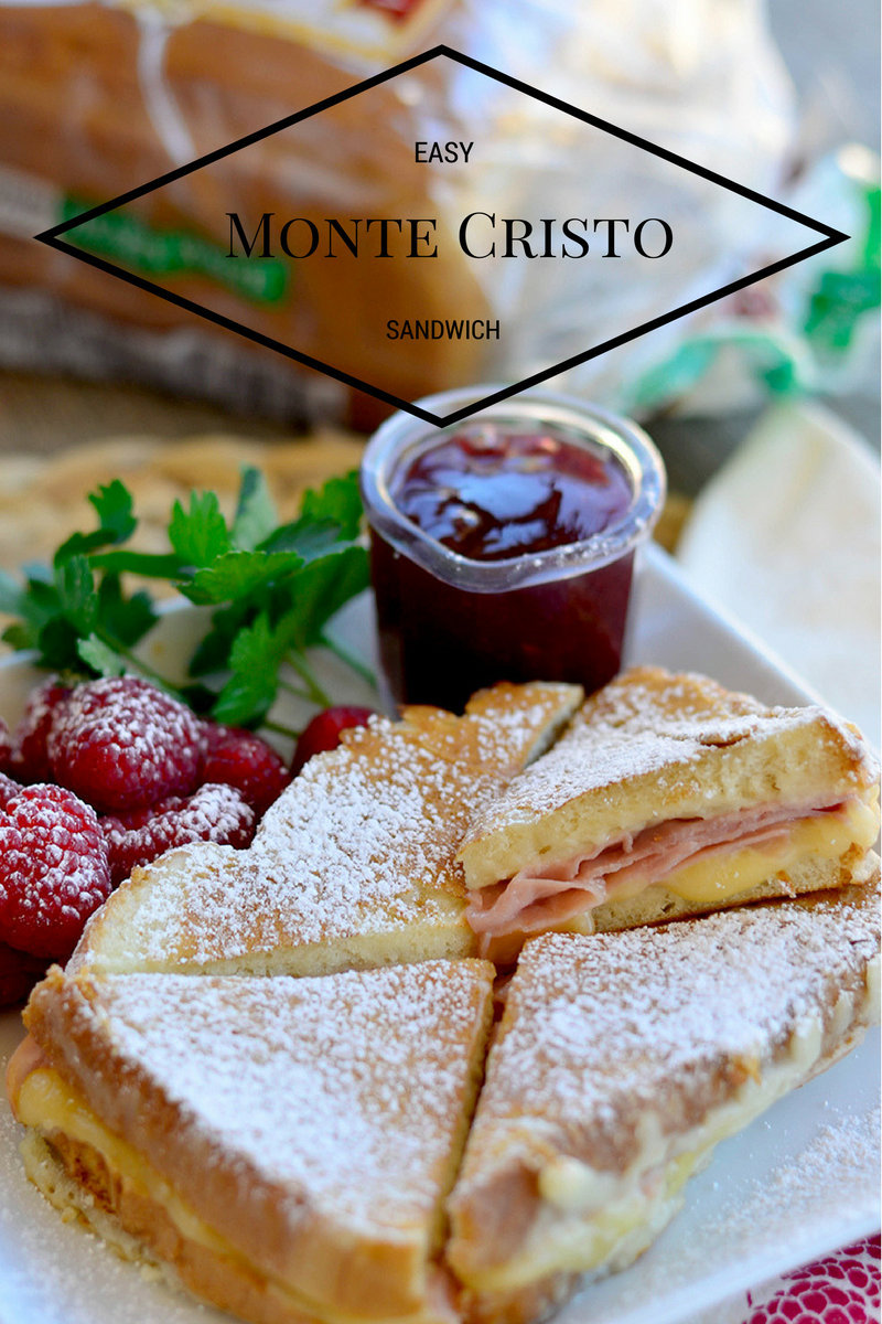 Easy Six ingredient Monte Cristo Sandwich