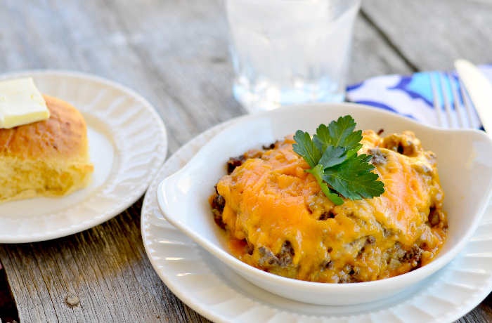 Slow Cooker Tatertot Casserole