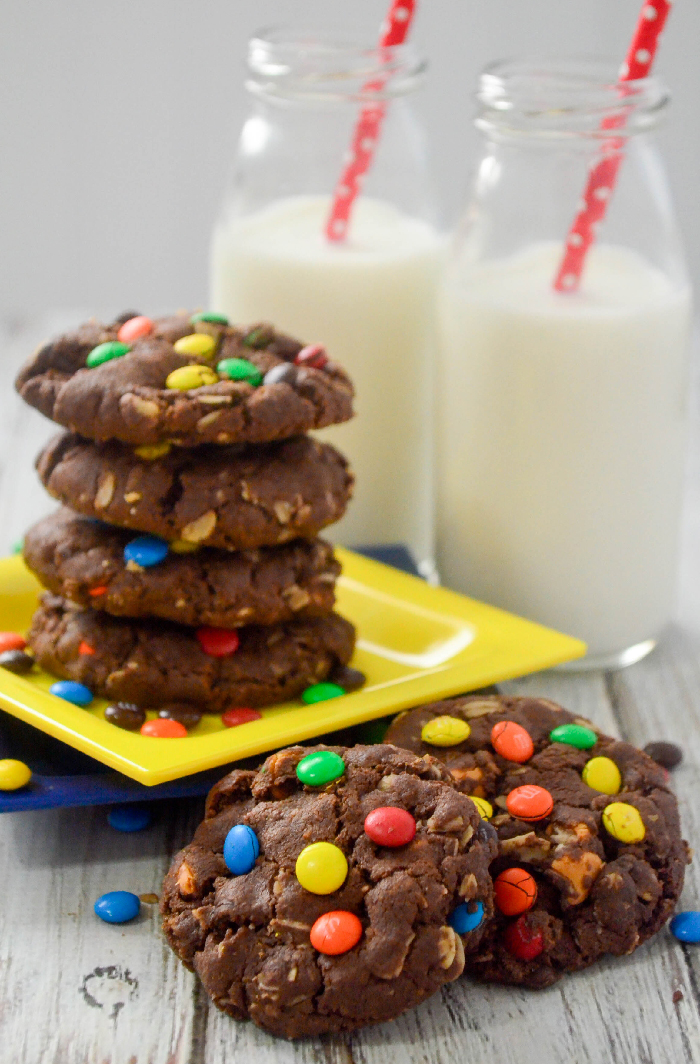 Chocolate Monster Cookies