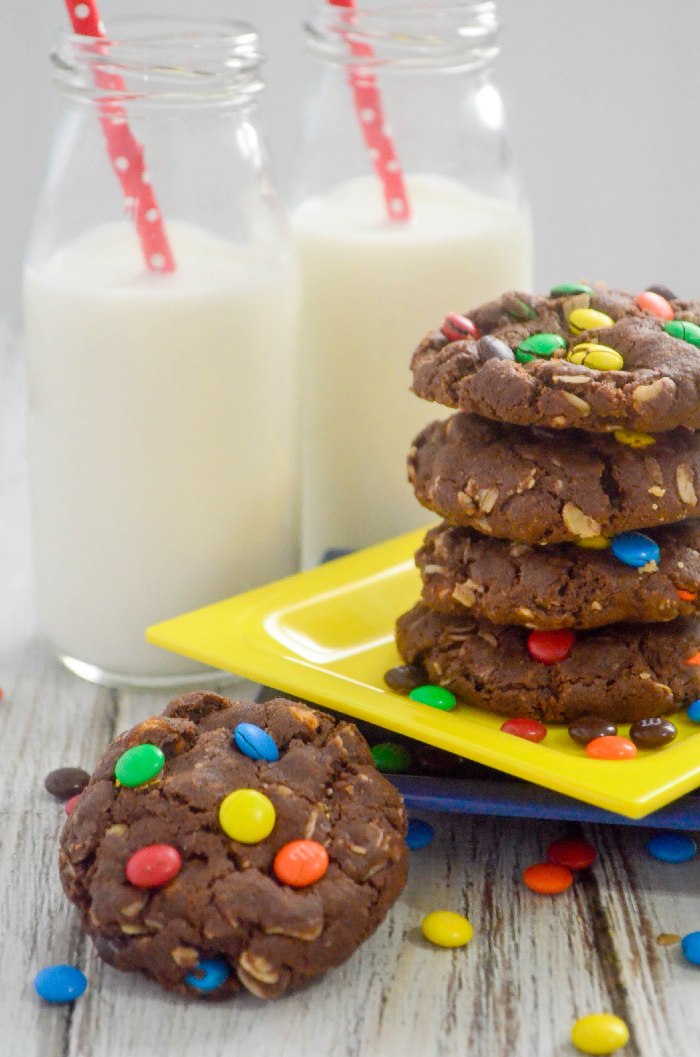 Chocolate Monster Cookies