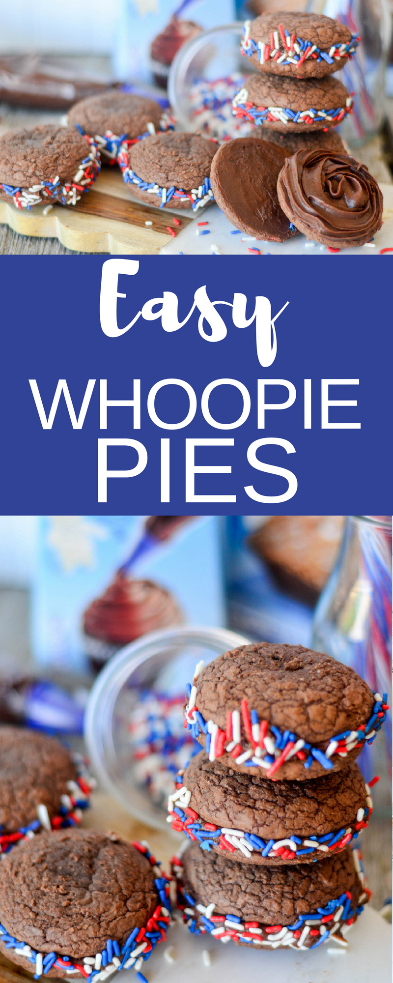 Easy Whoopie Pies Collage